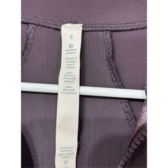 Lululemon Define Breathable Fitted Lightweight Muted Lavender Jacket Women's 8 - Picture 7 of 13